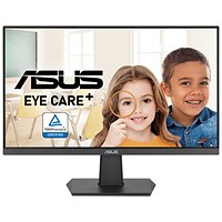 Asus Full HD LCD Monitor, 23.8 Inch, Black