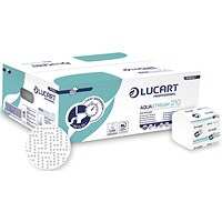 Lucart Aquastream 210m Bulk Toilet Paper, Pack of 40