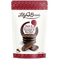 Lily O'Briens Dark & Milk Chocolate Caramel Sea Salt Chocolates