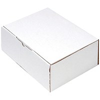 Mailing Box, W220xD110xH80mm, White, Pack of 25