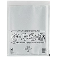 Mail Lite Bubble Postal Bag, H/5 270x360mm, White, Pack of 50