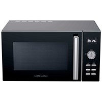 Statesman Silver Digital Combination Microwave, 900W, 30 Litre