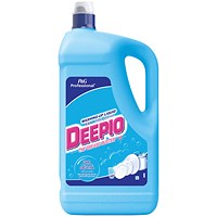 Deepio Washing Up Liquid Detergent, 5 Litre, Pack of 2