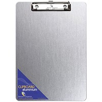 Stewart Superior Seco Aluminium Clipboard, A4, Silver