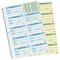 Durable Visitors Book Refill, 100 Badge Inserts