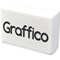 Graffico Plastic Eraser White (Pack of 45)