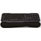 Q-Connect Memory Foam Keyboard Wristrest Anti-slip Base Black