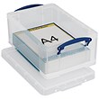 Really Useful Storage Box - Clear Plastic - 9 Litre