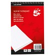5 Star Spiral Notepad - Headbound / Ruled / 160 Pages / 200x125mm / Pack of 10