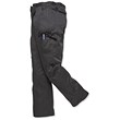 Portwest Combat Trousers Kingsmill Fabric Multiple-pockets Regular 34in Black Ref C701REGBLK34