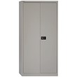 Trexus Storage Cupboard Steel 2-Door W914xD400xH1806mm Grey