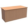 Trexus Rectangular Reception Desk W1600xD800xH740mm Beech