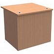 Trexus Rectangular Reception Desk W800xD800xH740mm Beech