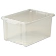 Strata Storemaster Maxi Crate External - Translucent - 32 Litres