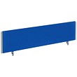 Trexus 1600 Desktop Screen with Easy-fit Clamps W1600xH450mm Royal