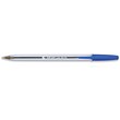 5 Star Clear Ball Pen - Medium 1.0 mm Tip - 0.4mm Line - Blue Ink - Pack of 50