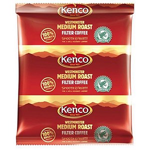 Image of Kenco Westminster Coffee Sachets 3 Pints per 65g Sachet Ref A07356 [Pack 10]