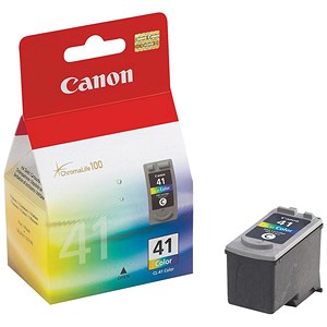 Image of Canon CL-41 Inkjet Cartridge Page Life 308pp Colour Ref 0617B001