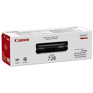 Image of Canon CRG-728 Laser Toner Cartridge Page Life 2100pp Black Ref 3500B002
