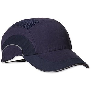 Image of JSP Hard Cap A1 Plus Ventilated Adjustable with Standard Peak 70mm Navy Ref ABR000-000-500