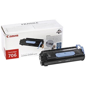 Image of Canon 706 Laser Toner Cartridge Page Life 5000pp Black Ref 0264B002
