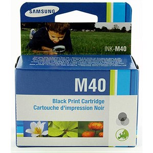 Image of Samsung Fax Inkjet Cartridge Page Life 750pp Black Ref INK-M40/ELS