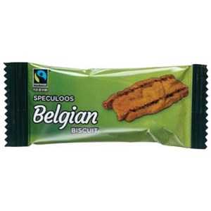 Image of Fairtrade Coffee Biscuits Caramelised Individually-wrapped Portions Ref A03923 [Pack 300]