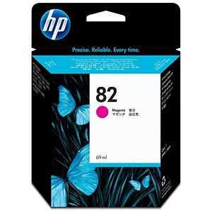 Image of Hewlett Packard [HP] No. 82 Inkjet Cartridge 69ml Magenta Ref C4912AE