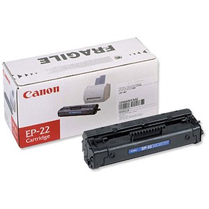 Image of Canon EP-22 Laser Toner Cartridge Page Life 2500pp Black Ref 1550A003