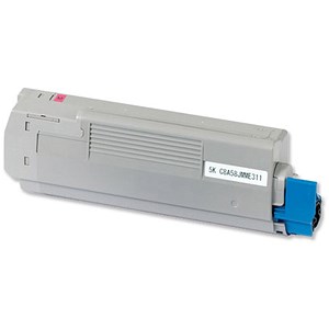 Image of OKI Laser Toner Cartridge Page Life 2000pp Magenta Ref 43872306