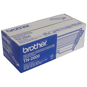 Image of Brother Laser Toner Cartridge Black Ref TN2000