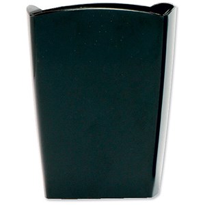 Image of 5 Star Pencil Pot W74xD74xH105mm Black