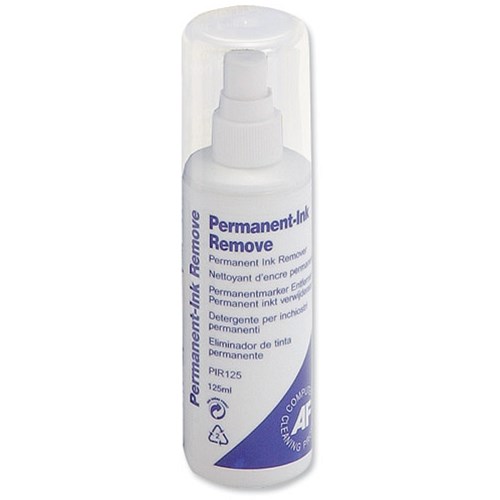 AF Permanent Ink Remove Spray for Permanent Marker Pen or Biro from