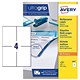 4 Labels per Sheet