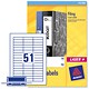 Suspension File Labels