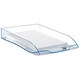 Image of CEP Premier Letter Tray Foolscap W270xD370xH61mm Blue Ice Ref 921646