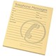 Image of Telephone Message Pad 80 Sheets 127x102mm Yellow Paper [Pack 10]