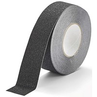 Durable Duraline Grip Floor Marking Tape, 50mm, Black