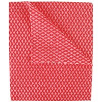 2Work Economy Cloth 420x350mm Red (Pack of 50) 2W08170