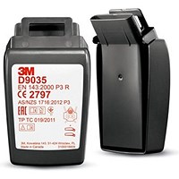 3M D9035 Secure Click Hard Case P3 R Filter PK 20
