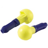 3M E-A-R Push In Earplugs, Yellow, Pack of 100