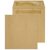 ValueX Wage Envelope 108x102mm Self Seal Plain 80gsm 80% Recycled Manilla (Pack 1000) -