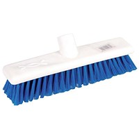 Robert Scott & Sons Abbey Hygiene Broom 12inch Washable Soft Broom Head Blue Ref BHYRS12SBL