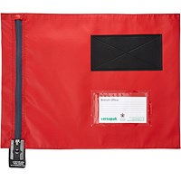 Versapak Small Flat Mailing Pouch, 286x336mm, Red