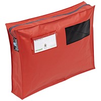 Versapak Mailing Pouch with Gusset, 406x305x75mm, Red