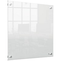 Nobo Transparent Acrylic Mini Wall Mounted Whiteboard, 450x450mm