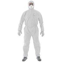Microgard 1500 Plus Coverall, White, Large