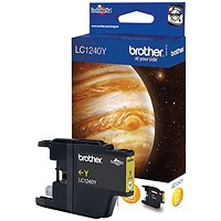 Brother LC1240Y Inkjet Cartridge Yellow LC1240Y