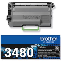 Brother TN3480 Black High Yield Laser Toner Cartridge