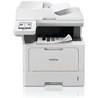 Brother MFC-L5710DW A4 Wireless All-In-One Mono Laser Printer, White